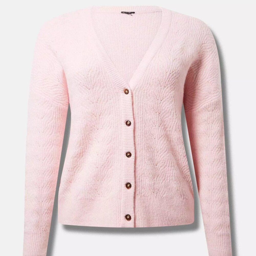 Torrid Vegan Cashmere Cardigan Sweater 2X